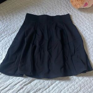 Black H&M skater skirt